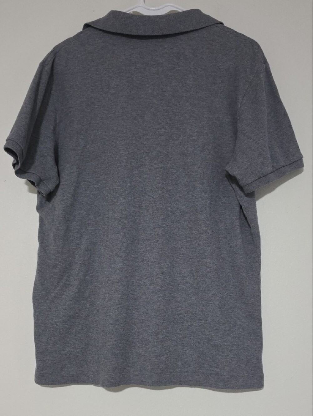 Burberry Brit Nova Gray Polo Shirt with Signature Check Trim - Picture 4 of 4
